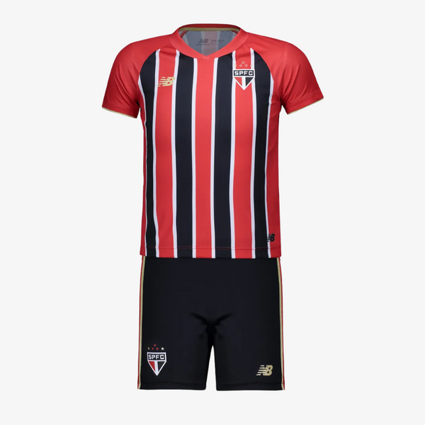 Conjunto Infantil New Balance São Paulo 2025/26 Away