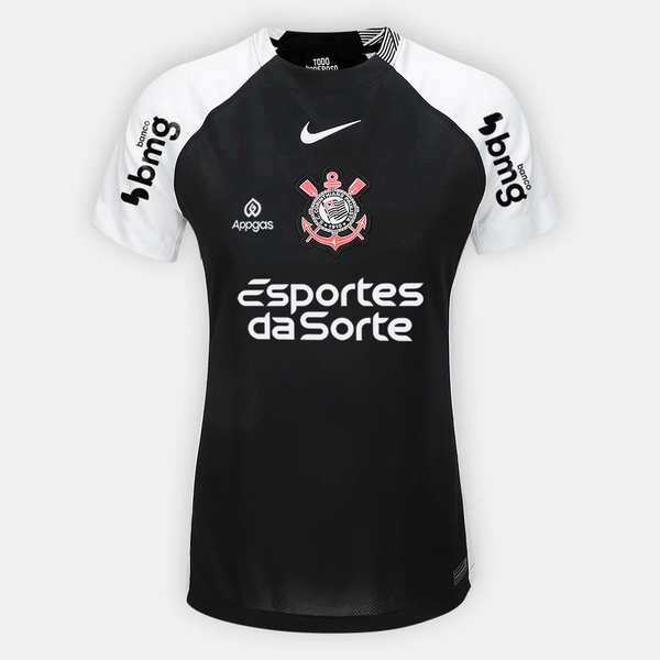 Woman Nike Corinthians 2025/26 Away Torcedor Com Patrocínios