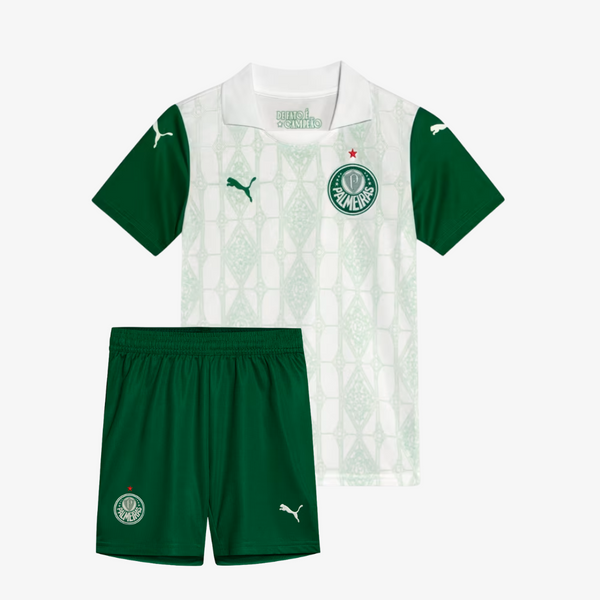 Conjunto Infantil Puma Palmeiras 2025/26 Away