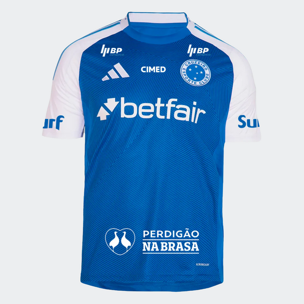 adidas Cruzeiro 2025/26 I Com Patrocínios