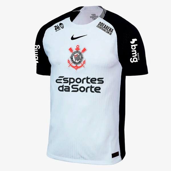 Nike Corinthians 2025/26 Home Player Com Patrocínios