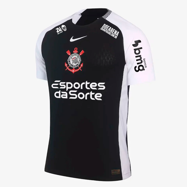 Nike Corinthians 2025/26 Away Jogador Com Patrocínios