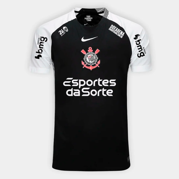 Nike Corinthians 2025/26 Away Torcedor Com Patrocínios