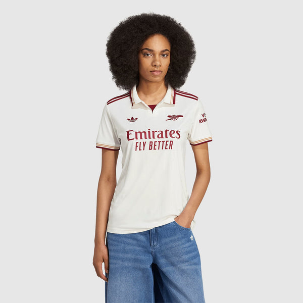 Damen adidas Originnals Arsenal 2025/26 Ausweichtrikot