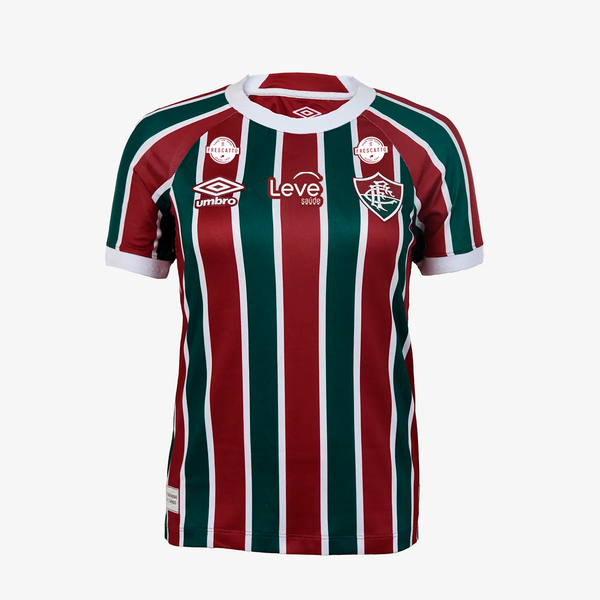 Woman Fluminense 2025/26 Home With Sponsors
