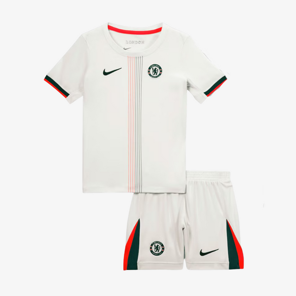Kinderset Nike Chelsea Ausweichtrikot 2025/26