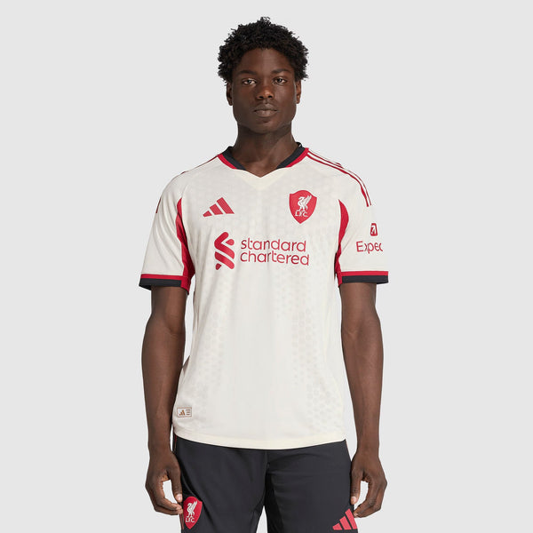 adidas Liverpool 2025/26 Auswärtstrikot Authentic
