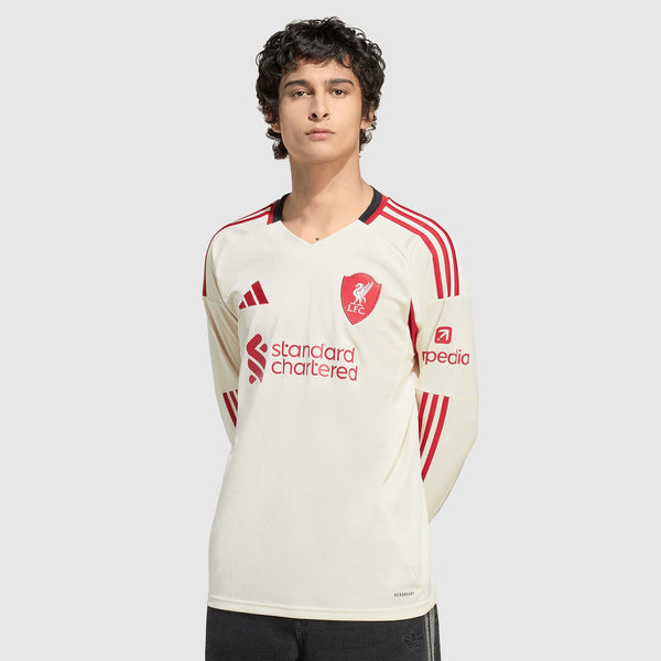 adidas Liverpool 2025/26 Auswärtstrikot Langarm