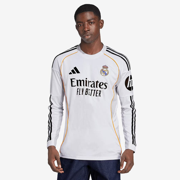 adidas Real Madrid 2025/26 Heimtrikot Langarm