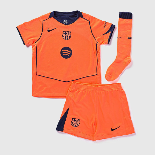 Conjunto Infantil Nike Barcelona 2025/26 Third